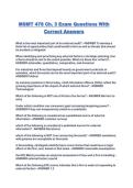 MGMT 478 Ch&period; 3 Exam Questions With Correct Answers