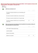  WGU C213 Accounting for Decision Makers Pre-Assessment &lpar;PVAC&rpar; &ndash; Full 70&plus; Questions & Answers with Verified Solutions &vert; 2026 Updated &vert; Guaranteed Pass&period;  