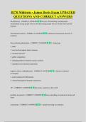 D270 Midterm - James Davis Exam UPDATED  QUESTIONS AND CORRECT ANSWERS
