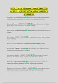 D270 Garcia Midterm Exam UPDATED  ACTUAL QUESTIONS AND CORRECT  ANSWERS