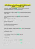 D270 Midterm Davis Exam QUESTIONS AND  CORRECT ANSWERS
