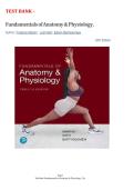 Test Bank&colon; Fundamentals of Anatomy & Physiology&comma; 12th Edition &lpar;Martini & Nath&rpar; &ndash; All Chapters&vert;Exam Questions and Answers&vert;2026&vert; Pdf  &vert; 100&percnt;