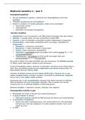 Samenvatting Medische Genetica 2