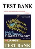 Test Bank&colon; Basic and Clinical Pharmacology &lpar;15th Edition&rpar; &ndash; Bertram G&period; Katzung & Todd W&period; Vanderah