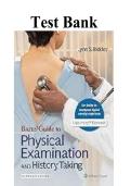 Test Bank&colon; Bates' Guide to Physical Examination and History Taking &lpar;13th Edition&rpar; &ndash; Lynn S&period; Bickley & Peter G&period; Szilagyi
