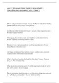 NIULPE 5TH CLASS STUDY GUIDE &vert; 2026 UPDATE &vert; QUESTIONS AND ANSWERS &vert; 100&percnt; CORRECT&period;