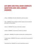 UCF QMB 3200 FINAL EXAM QUESTIONS COMPLETE WITH CORRECT ANSWERS &vert; VERIFIED EXAM QUESTIONS