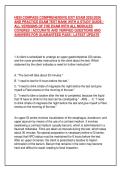 HESI COMPASS COMPREHENSIVE EXIT EXAM 2025&sol;2026  AND PRACTICE EXAM TEST BANK WITH A STUDY GUIDE &vert;  ALL VERSIONS OF THE EXAM WITH ALL MODULES  COVERED &vert; ACCURATE AND VERIFIED QUESTIONS AND  ANSWERS FOR GUARANTEED PASS &vert; LATEST UPDATE
