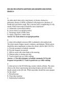 BSN 266 HESI UPDATED QUESTIONS AND ANSWERS 2026 EDITION GRADE A&plus;