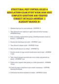 Structural Pest Control Rules &  Regulations EXAM STUDY GUIDE 2026 2027  COMPLETE QUESTIONS AND VERIFIED  CORRECT DETAILED ANSWERS &vert;&vert;  ALREADY GRADED A&plus; <RECENT VERSION>