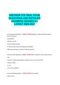 NR576 -NR 576 FINAL EXAM QUESTIONS AND DETAILED ANSWERS LATEST 2026-2027 GRADED A&plus;&period;docx