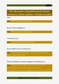 NU 180 exam 2 Questions and Correct  Answers&sol; Latest Update &sol; Already Graded