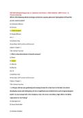 NUR 502 Pathophysiology Exam 1 &vert; Questions and Answers &vert; 2026 Updated &vert; 100&percnt; Correct - St&period; Thomas University&period;