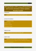 NU 325 Exam 1 &lpar;CH 1&comma;2&comma;3&comma;4&comma;8&rpar; Questions  and Correct Answers&sol; Latest Update &sol;  Already Graded 