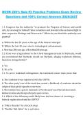 BCOR 2201 Quiz &num;3 Practice Problems 2026&sol;2027 &ndash; Exam Review Questions and 100&percnt; Correct Answers