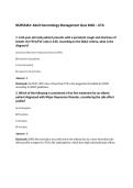 NURS5461&colon; Adult Gerontology Management Quiz 2026 &ndash; UTA