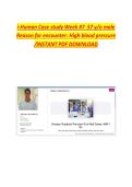 i-Human Case Study Week 7&colon; 57-Year-Old Male with Hypertension &ndash; Complete Solution Pack &lpar;Instant PDF Download&rpar;