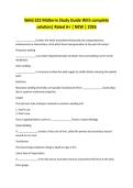 Weld 322 Midterm Study Guide With complete solution&vert; Rated A&plus; &vert; NEW &vert; 2026 
