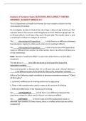 Analysis of Variance Exam QUESTIONS AND CORRECT VERIFIED  ANSWERS &vert;ALREADY GRADED A&plus;&vert; 