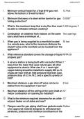 Maine Gas Exam &ndash; Utility Certification&comma; Academic Year &ndash; Practice Questions and Answers