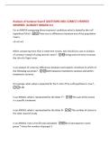 Analysis of Variance Exam5 QUESTIONS AND CORRECT VERIFIED  ANSWERS &vert;ALREADY GRADED A&plus;&vert; 