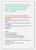 Red cross EMR final Exams &vert;&vert; Most Recent Exams 2026 -2027 