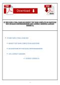 ATI MED SURG 2 FINAL EXAM 2025 NEWEST TEST BANK COMPLETE 600 QUESTIONS WITH DETAILED VERIFIEDNANSWERS &lpar;100&percnt; CORRECT ANSWERS&rpar; &sol;ALREADY GRADED A&plus;