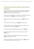 as110 vet law & ethics questions and answers  Graded A&plus; 
