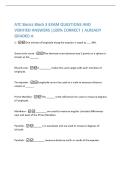 ATC Basics Block 3 EXAM QUESTIONS AND  VERIFIED ANSWERS &vert;100&percnt; CORRECT &vert; ALREADY  GRADED A 