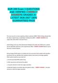 NUR 209 Exam 3 QUESTIONS AND VERIFIED CORRECT ANSWERS GRADED A&plus; 1005 GUARANTEED PASS LATEST 2026-2027&period;docx