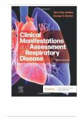Clinical Manifestations and Assessment of Respiratory Disease&comma; 9th Edition &ndash; Des Jardins &vert; Complete Test Bank with Answers
