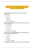 NY SECURITY & FIRE ALARM INSTALLER 2026&sol;2027 &vert; PREPIQ COMPREHENSIVE &vert; 100&percnt; VERIFIED EXAM QUESTIONS AND CORRECT&vert; LATEST NEW YORK STATE