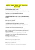 IC&RC Study Guide with Complete Solutions 