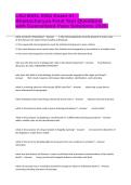LSU BIOL 2051 Exam &num;1 &ndash; Bhattacharyya Final Test Questions with Guaranteed Pass Solutions 2026&period;