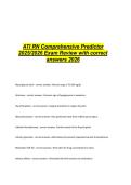 Master the ATI RN Predictor 2025&sol;2026&period; 150&plus; correct answers covering pharmacology&comma; maternity&comma; leadership&comma; & critical care&period; Essential NCLEX prep for nursing students&period;