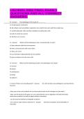 LSU BIOL 2051 FINAL EXAM 1 QUESTIONS AND ALL CORRECT ANSWERS&period;