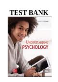 Test Bank for Understanding Psychology 15th Edition by Robert Feldman &ndash; Complete Questions for Exam Prep and Review