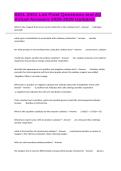 BIOL 2051 Lab Final Questions and All Actual Answers 2025-2026 Updated&period;