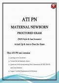 ATI PN Maternal Exams Bundle v1 & v2 &ndash; Verified NGN‑Style Q&A with Rationales