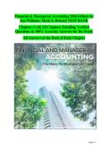 Financial & Managerial Accounting&comma; 20th Edition &lpar;Williams & Bettner&rpar; &vert; Complete Chapter 1&ndash;26 Practice Question Bank for Exam Success and Study Support