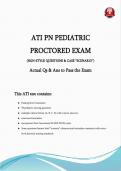ATI PN Pediatric Proctored Exam v2 &ndash; NGN‑Style Scenarios & Rationales
