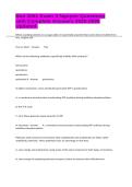 Biol 2051 Exam 3 Nguyen Questions with Complete Answers 2025-2026 Updated&period;