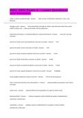 BIOL 2051 Exam 3 &ndash; Luzan Questions and Answers&period;