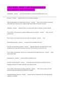 LSU BIOL 2051 LAB Experiment 9 Questions and Answers&period;