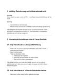 Samenvatting Hoorcollege 3 internationaal recht&comma; geboorte van de natiestaat
