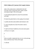 NSE221-Midterm MC Questions With Complete Solutions