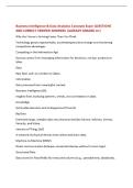 Business Intelligence & Data Analytics Concepts Exam QUESTIONS  AND CORRECT VERIFIED ANSWERS &vert;ALREADY GRADED A&plus;&vert; 
