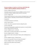 Business Intelligence&comma; Analytics&comma; and AI Exam QUESTIONS AND  CORRECT VERIFIED ANSWERS &vert;ALREADY GRADED A&plus;&vert; 