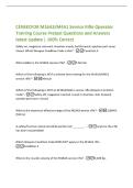 CENSECFOR M16A3&sol;M4A1 Service Rifle Operator Training Course Pretest Exam questions and answers Graded A&plus;&vert; 2026 Updated