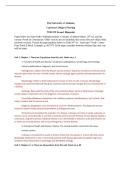 NUR 529 Exam 1 Blueprint &vert; New 2026 Updated with complete solutions&period;